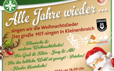 „Alle Jahre wieder – Sing mal wieder Weihnachtslieder“